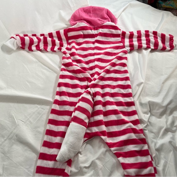 NWT Cheshire Cat Pink Striped Onesie Size - Picture 12 of 16